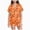H167-Orange, variant on TOWED22 Girls Halloween Pajama Set Short Sleeve Button Down Silky Satin Girls PJS Kids Sleepwear Fall Winter Nightwear Loungewear Set for 2-13 Years(Orange,6-7 Y)