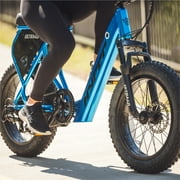 Hyper Bicycles 20 Ultra 40, 36V Electric Bike, Adult Ages 13+, 250W Motor, Blue