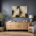 thumbnail image 2 of Canvas Print Abstract Wall Art Set of 2 Neutral Modern Decorative for Living Room Bedroom - 16"x24" x 2, 2 of 8