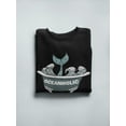thumbnail image 3 of Oceanholic Cool Design Sweatshirt Women -Image by Shutterstock, Female 5X-Large, 3 of 4