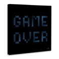 thumbnail image 3 of Stupell Industries Eclectic Game Over Pixel Phrase Canvas Art, 36 x 36, by Yass Naffas Designs, 3 of 8