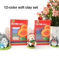 thumbnail image 1 of 12 Colors Polymer Clay Modeling Soft Clay Clay Kit Set Children Handmade DIY Educational Toys, 1 of 7