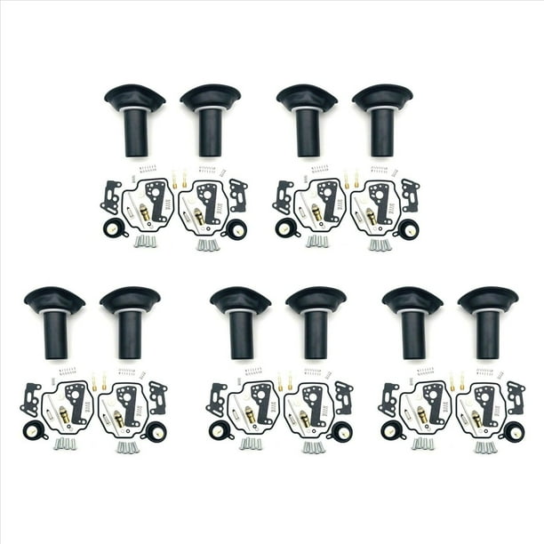 5X Kit de Reparación de Carburador para Virago XV535 1990-2001 XV 535 Diafragma de ÉMbolo