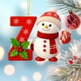 thumbnail image 4 of 26 Letters Christmas Tree Decoration Pendant Christmas Tree Ornaments DIY Christmas Ornaments Christmas Decoration Xmas Tree Hanging Decor, 4 of 6