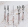 thumbnail image 5 of French Home  Laguiole 20 Piece Stainless Steel Flatware Set, Service for 4, Petal Pink, 5 of 5