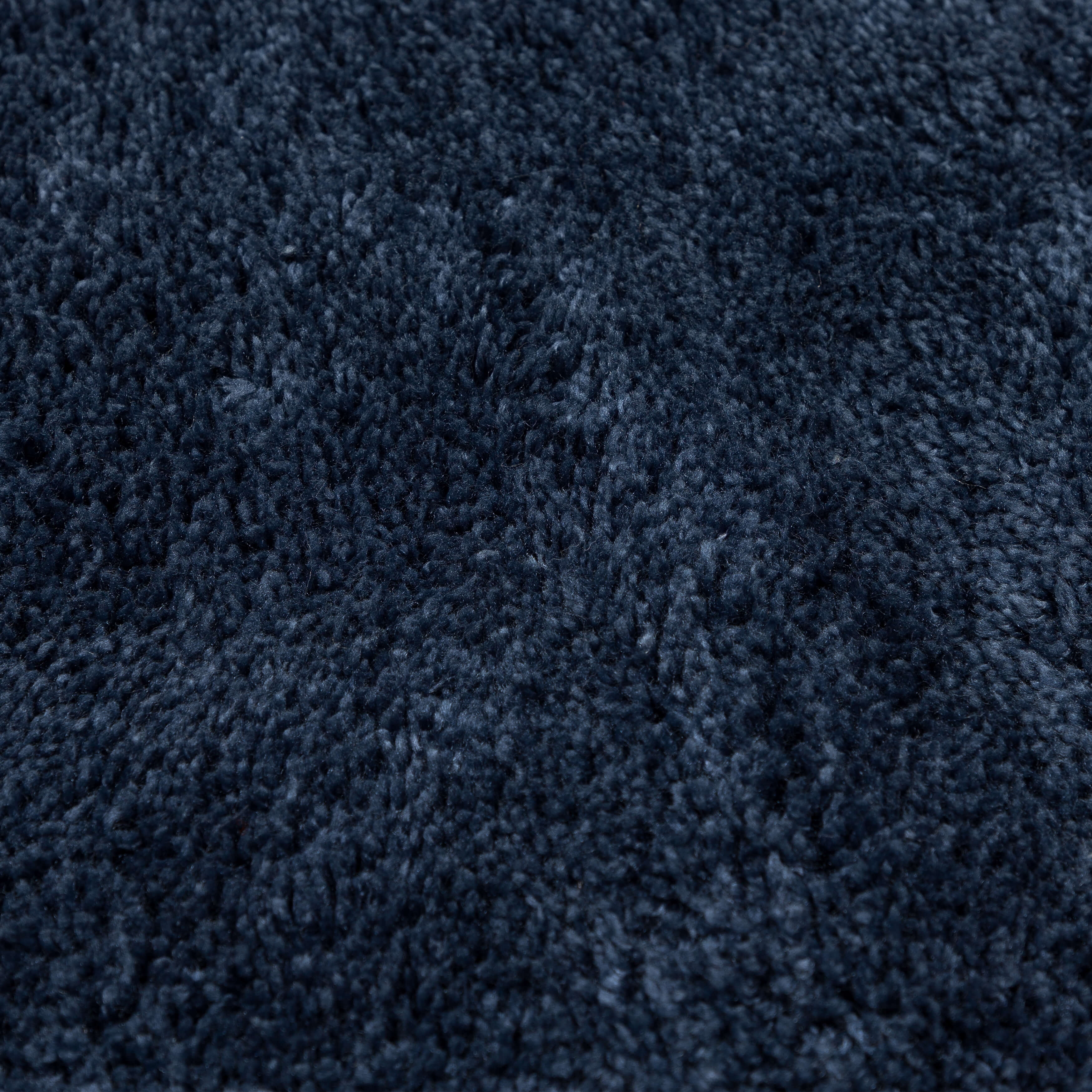 Mainstays Perfomance One Piece Polyester Bath Rug, Washed Indigo, 19.5" x 34"
