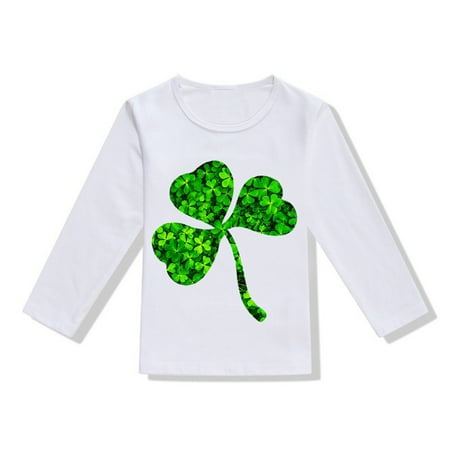 

Baby St.Patrick’s Shirt T Toddler Irish Tops Blouse Boys Day Day National Girls Girls Tops Girls Top Dress