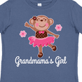 thumbnail image 4 of Inktastic Grandmama Girl Ballerina Monkey Girls Toddler T-Shirt, 4 of 5