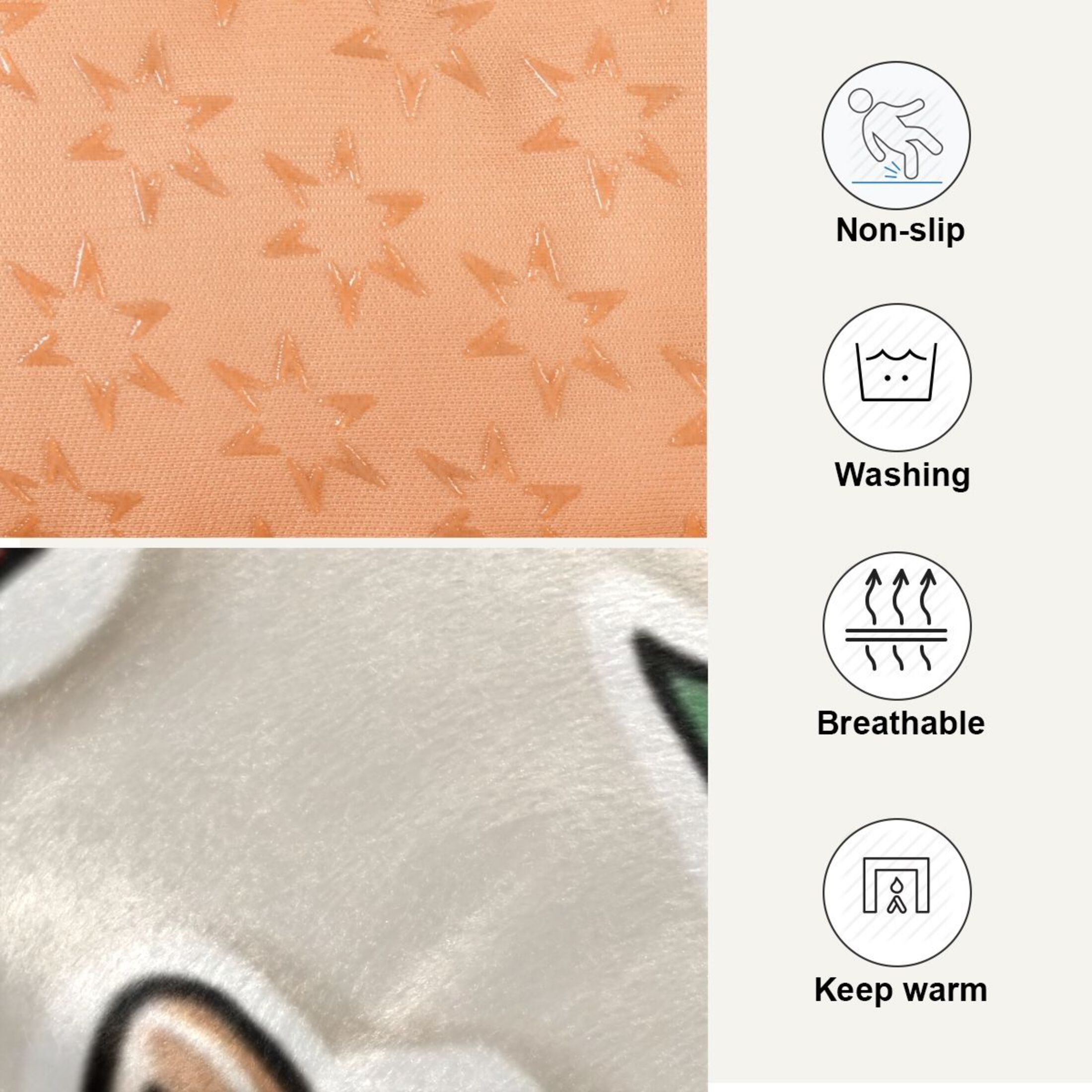 Cozy Mat Pet Bed Indoor Outdoor Warm Soft For Cat Dog Puppy(S/M) Gift Boxes and Socks