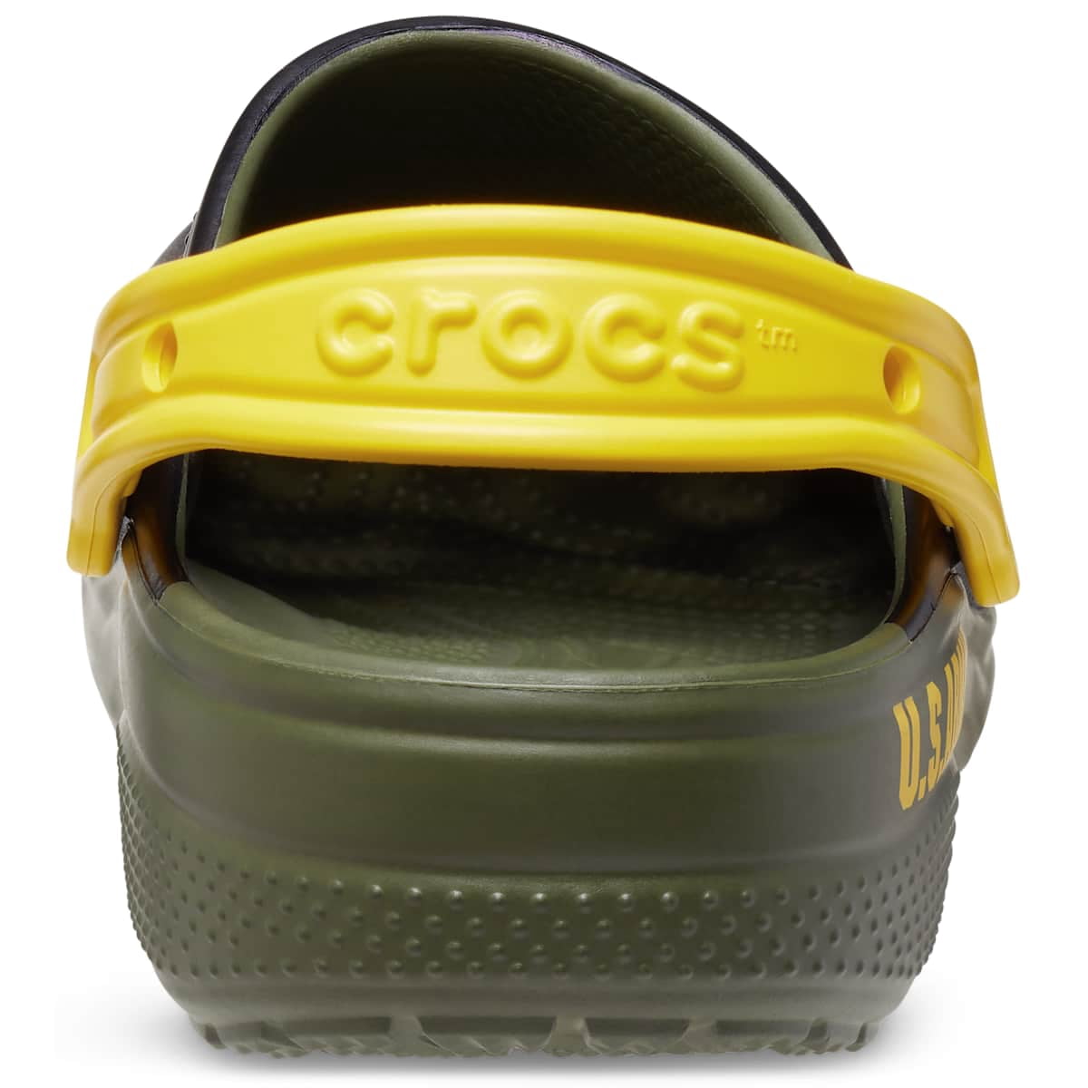 Crocs Adult Classic US Army Clogs, Army Green, W6/M4