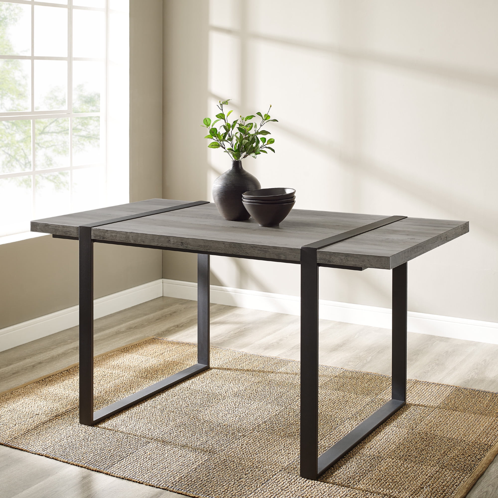 Delta Grey Wash Dining Table by River Street Designs