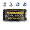 thumbnail image 3 of (4 pack) Safe Catch Ahi Wild Yellowfin Tuna, 6 Pack, 5 oz Cans – Non-GMO, 42g Protein Canned Tuna, 3 of 8
