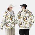 thumbnail image 3 of KLL Snake And Moon Print Men's Women’s UPF 50+ Sun Protection Outdoor Hoodie Jacket Long Sleeve Fishing Hiking Performance Shirt-Small, 3 of 6