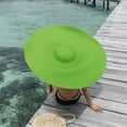thumbnail image 1 of Sombrero de paja de ala ancha para mujer,Sombreros de paja de playa de gran tamaño Sombrero de sol de paja flexible Sombreros de paja de playa de gran tamaño Artesanía superior, 1 of 8
