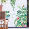 thumbnail image 2 of Adhesivos de pared de PVC con plantas verdes de selva tropical, 60 x 90 cm, 2 of 3