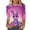 A#Multicolor, variant on Womens Easter Outfit Casual 3/4 Sleeve Crewneck Tops Cute Bunny Print Shirts Spring and Summer Blouses Easter Festival Tops