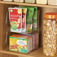 thumbnail image 4 of iDesign Plastic Open-Front Cabinet Organizing Bin, Extra-Large, Clear, 4 of 7