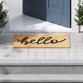 thumbnail image 3 of Felpudo Barnyard Designs Hello para exterior 76 x 43 cm, 3 of 9