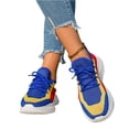 thumbnail image 4 of Womens Lightweight Sneakers Lace-up Tennis Running Shoes, Breathable Walking Shoes, 4 of 4