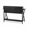 thumbnail image 4 of Linon Home Decor DK101RED01U 36 x 47.25 x 23.63 in. Jasper Led Gaming Desk, Black & Red, 4 of 10