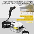 thumbnail image 2 of High Pressure Steam Cleaner with 6 Adjustable Levels & 15-Second Fast Heating, 1.2L Large Water Tank Portable High-Temperature Bathroom Strong Steamer for Kitchen Oil Car Cleaning, 2 of 8