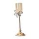 thumbnail image 3 of Portavelas de cristal con forma de pétalo, centro de mesa, decoración del hogar, candelabro de Pilar delicado, regalo de inauguración de la casa para L, 3 of 9