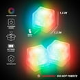thumbnail image 3 of Windy City Novelties 12 Pack LED Ice Cubes with Changing Lights - Non Freezing (Multicolor), 3 of 6