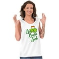 thumbnail image 4 of St Patricks Day Live Laugh Luck Tank Top Tee Shirt Women Brisco Brands S, 4 of 5