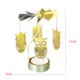 thumbnail image 5 of Candelero giratorio giratorio Banquete de boda Decoración del hogar de Navidad Candelabro de candelita de metal sidaley HA1736-09B, 5 of 6
