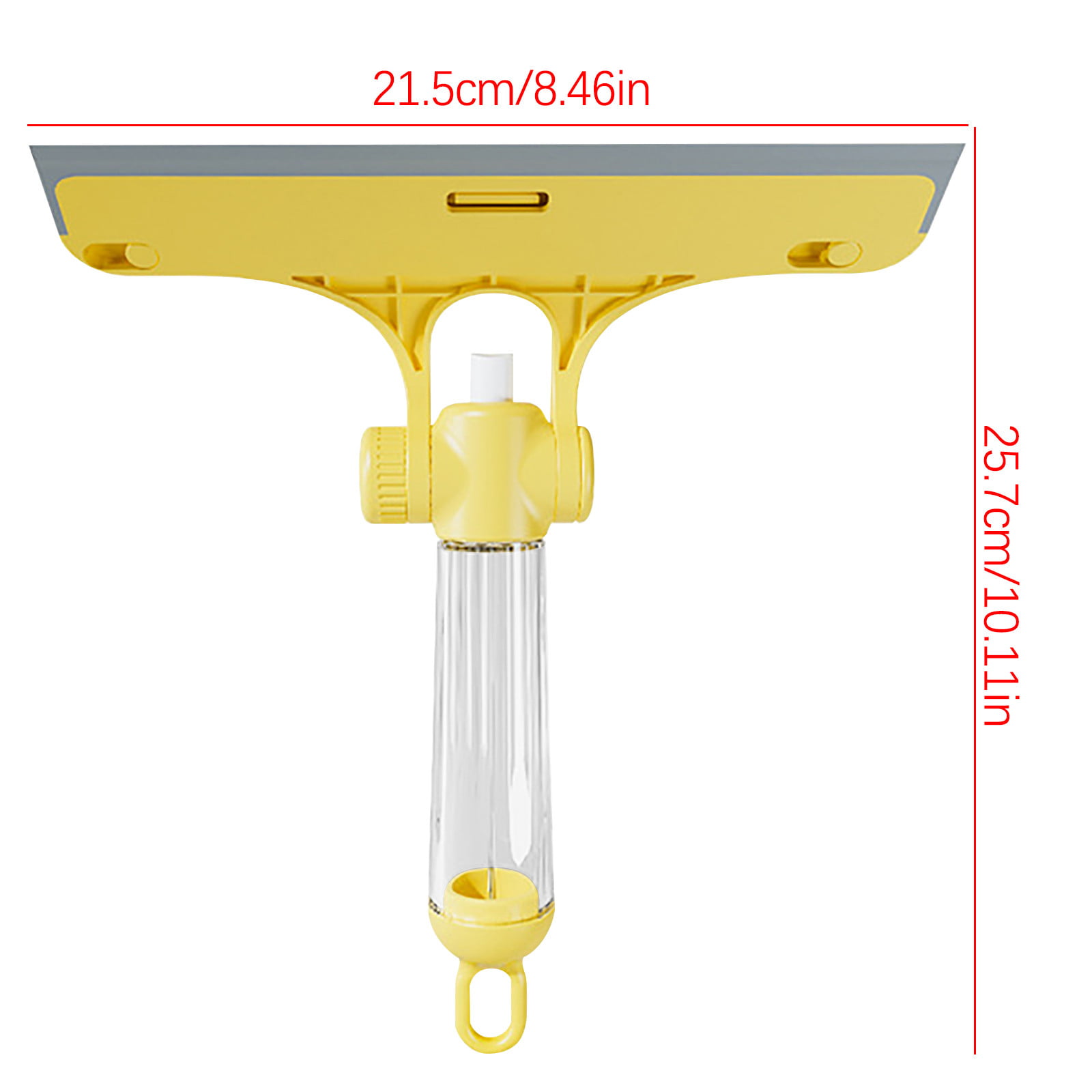 SDJMa 2-in-1 Mini Squeegee for Home, Window Squeegee for Window Cleaning,  Window Cleaner Tool for Car Windshield, Shower Door, Boat