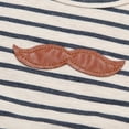 thumbnail image 4 of Richie House Boys' Fahion Striped T-shirt with A Mustache Strapes RH1559-B-1/2, 4 of 7