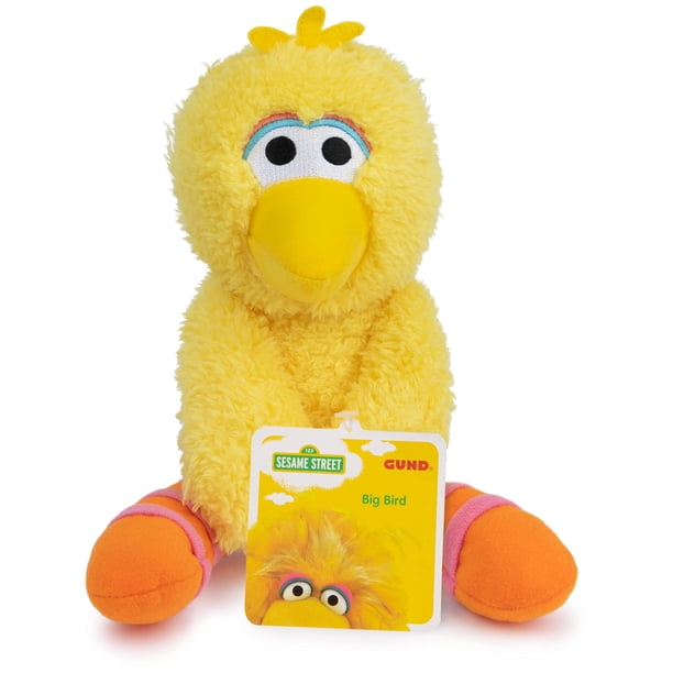 Peluche GUND Sesame Street oficial de Big Bird Take Along Buddy