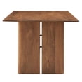 thumbnail image 3 of 70 Inch Dining Table, Walnut, Wood, Rectangular, Kitchen Cafe Bistro Hospitality Restaurant, Modern Contemporary HB34719, 3 of 11