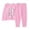 /c1Pink1, variant on CUZIBR Baby Halloween Pajamas Girls Long Sleeve Ghost Graphic Loungewear Sets Crew Neck Top And Pants 2 PC Set Cute Sleepwear,Pink,2-3 Years