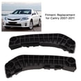 thumbnail image 3 of 5253606020, Perfect Fit Front Bumper Bracket Long Lasting Black Strong Strength Front Left Right  for Camry 2007 To 2011, 3 of 8