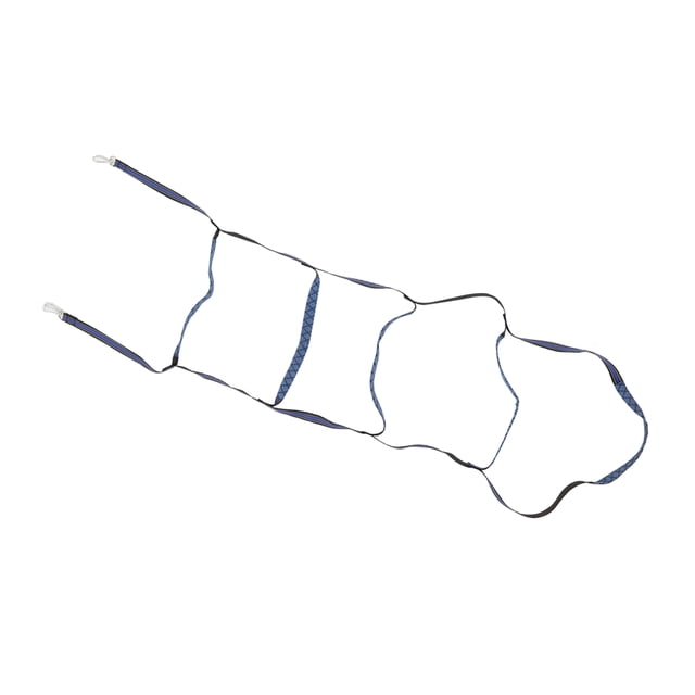 Boat Rope Ladder, Nylon Webbing Boarding Rope Ladder Lightweight For Canoeing For Kayak Blue 5 Stairs