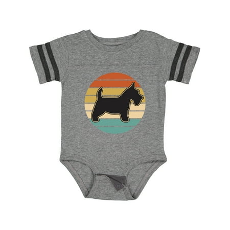 

Inktastic Scottie Dog Vintage Scottish Terrier Gift Baby Boy or Baby Girl Bodysuit