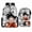 2, variant on 10 Styles Anime Fighter Character Print 17 Inch 3-Piece Backpack Set, Matching Lunch Bag & Pencil Case