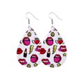 thumbnail image 1 of Jusqu'à 65% de Rabais Boucles d'Oreilles Saint Valentin Coeur Amour Lèvres Rouges Double Face Boucles d'Oreilles Boucles d'Oreilles Bijoux sur l'Autorisation, 1 of 1