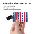 thumbnail image 3 of Luggage Tags for Suitcases, American Patriotic Stars And Stripes Leather Bag Luggage Tags ID Label Tags Privacy Protection Travel Bag Labels, 3 of 6