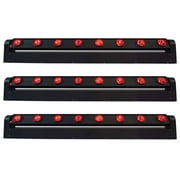 (3) Rockville MOTIONSTRIP Moving Head RGBW Color Strip Wash/Beam Light Bars