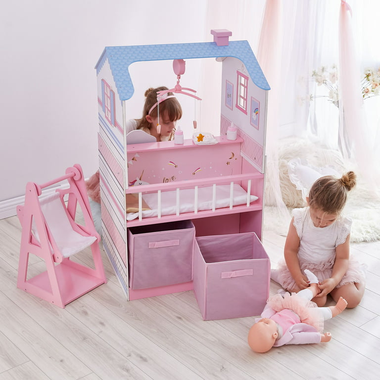 Olivia's Little World Classic Doll Changing Station Dollhouse