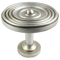 Urbanest Medallion Curtain Holdback – Elegant Drapery Tieback, Farmhouse Drapery Hardware for Stylish Window Treatments, 1 Piece, Antique Silver/Pewter