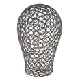 thumbnail image 4 of Milaget Metal Human Head Shape Design Stable Wigs Drying Support Hat Headset Display Black, 4 of 9