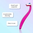 thumbnail image 4 of 12 Pcs Rasoir pour Femmes Tondeuse Bikini Accessoires de Voyage Durables Rasoirs pour Femmes Rasoir Épilation du Pubis Rasoir de Beauté Rasoir de Type T pour le Corps Cosmétique T, 4 of 5