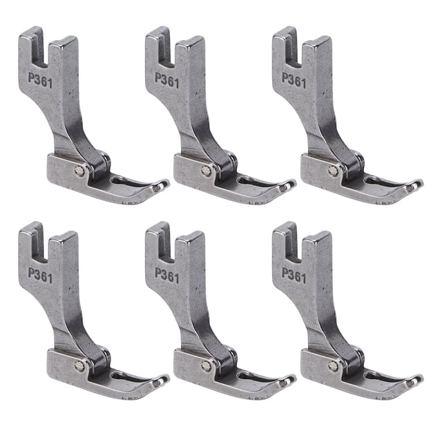 Prensatelas para cremalleras6 uds prensatelas para cremalleras Máquina De Coser Industrial pie para máquina de coser ingeniería de precisión Jadeshay A