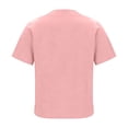 thumbnail image 6 of GUACER Womens Short Sleeve Cotton Linen Shirts Button Down V Neck Blouses Loose Fit Casual Summer Tunic Tops, 6 of 6