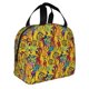 thumbnail image 2 of Easygdp Dancing African Womens Bolsa Térmica Premium - Tela Oxford Impermeable, Gran Capacidad, Bolsillo Frontal, Unisex para Trabajo, Escuela, Actividades al Aire Libre y Picnics, 2 of 8