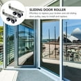 thumbnail image 3 of Arborister 4-Wheel Metal Sliding Track for Closet/Patio Door, 3 of 10