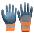 thumbnail image 2 of Puncture Proof Garden Gloves - Thorn Proof Cut Resistant Work Gloves Rubber Coated Heavy Duty Protection for Yard Work Gardening Pruning Weeding Landscaping - Blue, 2 of 8